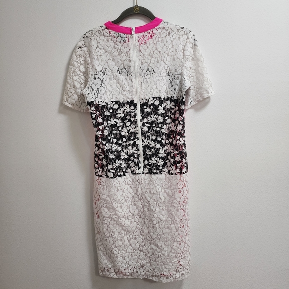 ASOS Colorblock Lace Shift Dress - Picture 2 of 9